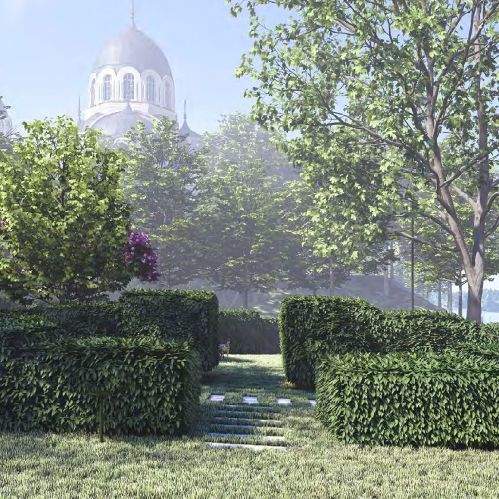 Eduardo Balsio skveras (Vytauto g.) - Laukums - vizualizācija