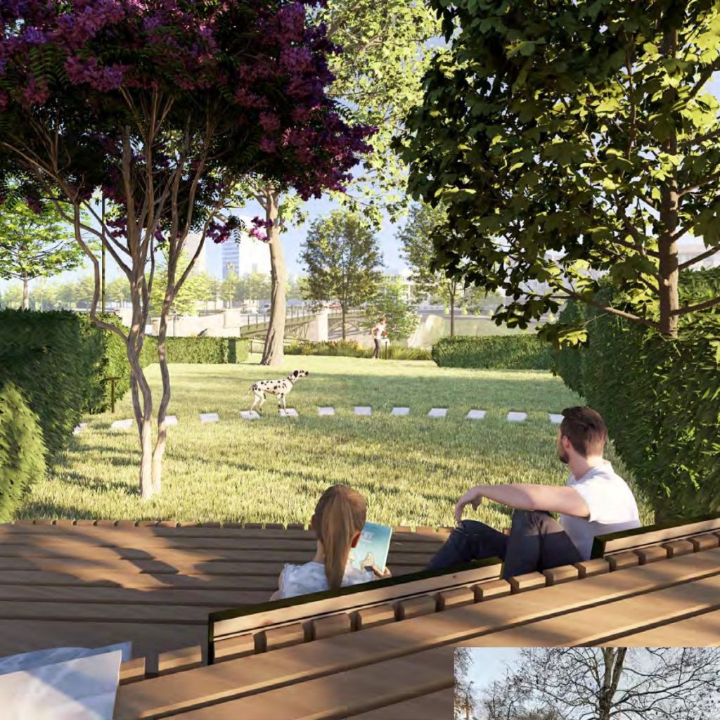 Eduardo Balsio skveras (Vytauto g.) - Laukums - vizualizācija