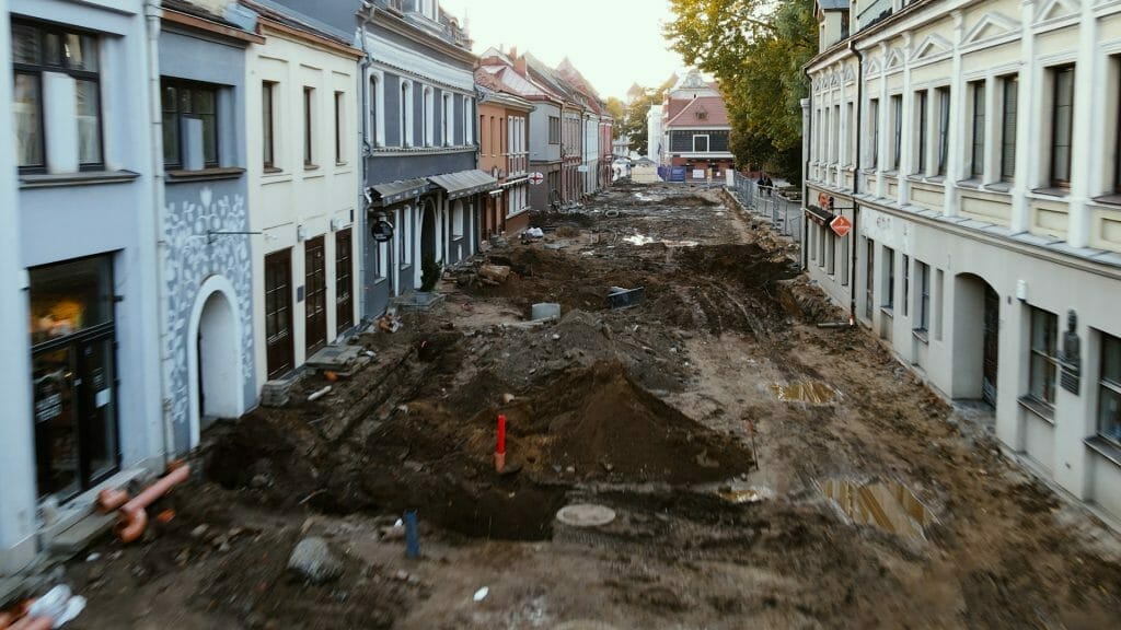 Vilniaus g. rekonstrukcija (Vilniaus g.) - Street - construction photos