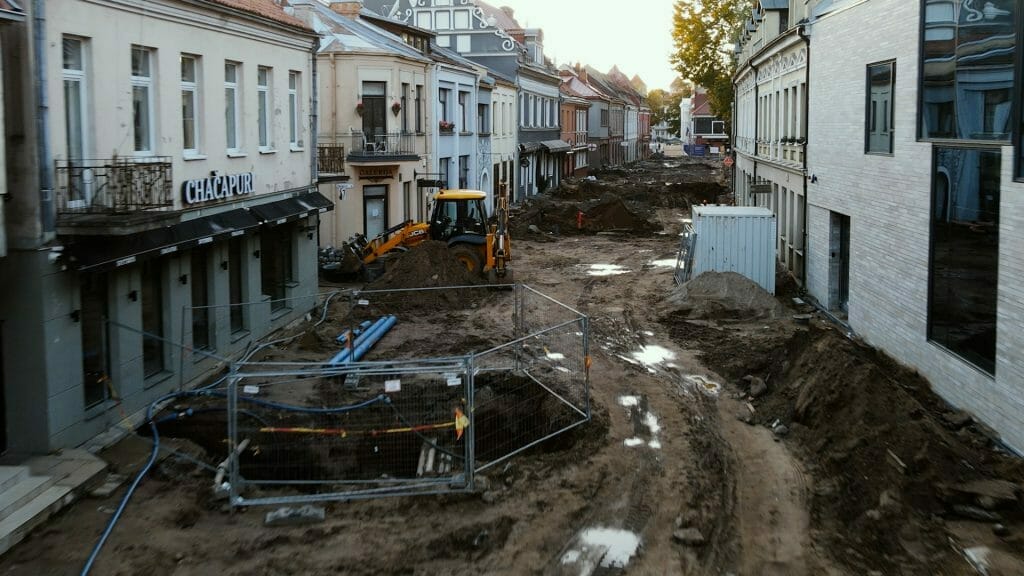Vilniaus g. rekonstrukcija (Vilniaus g.) - Street - construction photos