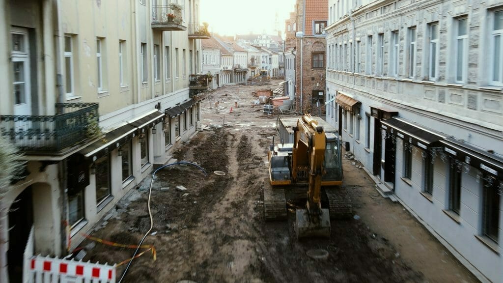 Vilniaus g. rekonstrukcija (Vilniaus g.) - Street - construction photos