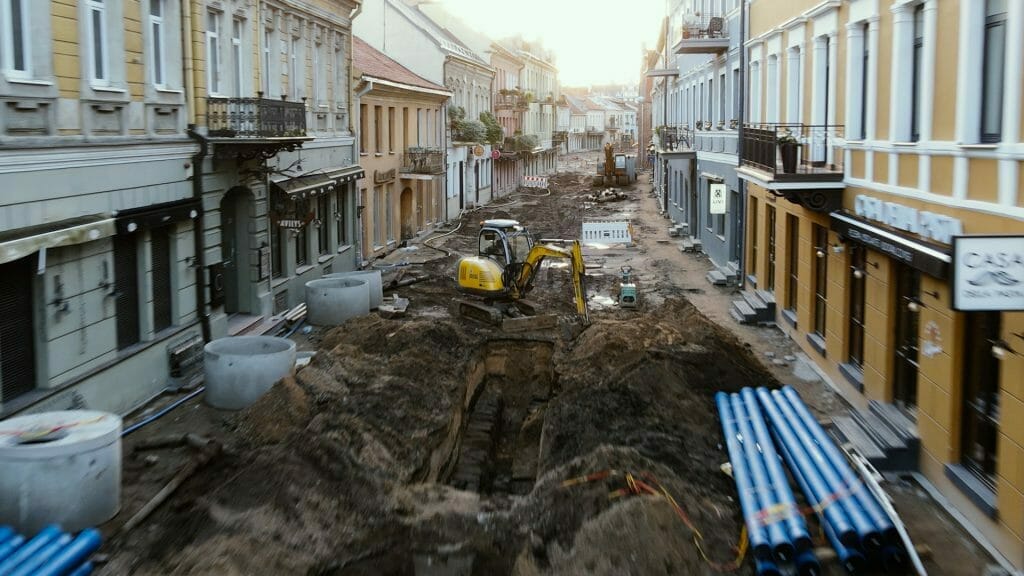 Vilniaus g. rekonstrukcija (Vilniaus g.) - Street - construction photos