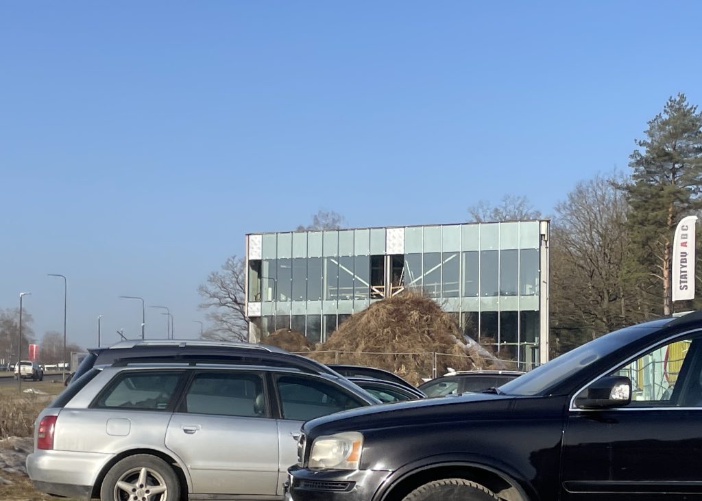 Honda salonas Sandraugos g. 4 (Sandraugos g. 4) - Tirdzniecības centrs - būvdarbu attēli