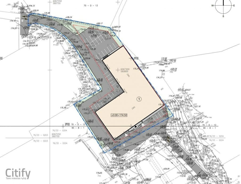 Ateities g. 21C (Ateities g. 21C) - Office center - visualization