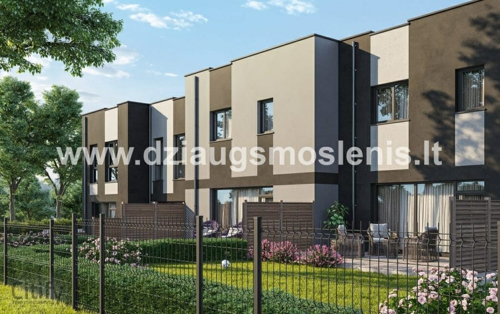 Džiaugsmo slėnis (Stasio Lozoraičio g. 35, 37, 39, 41, 45, 47, 49, 51) - Row housing - visualization