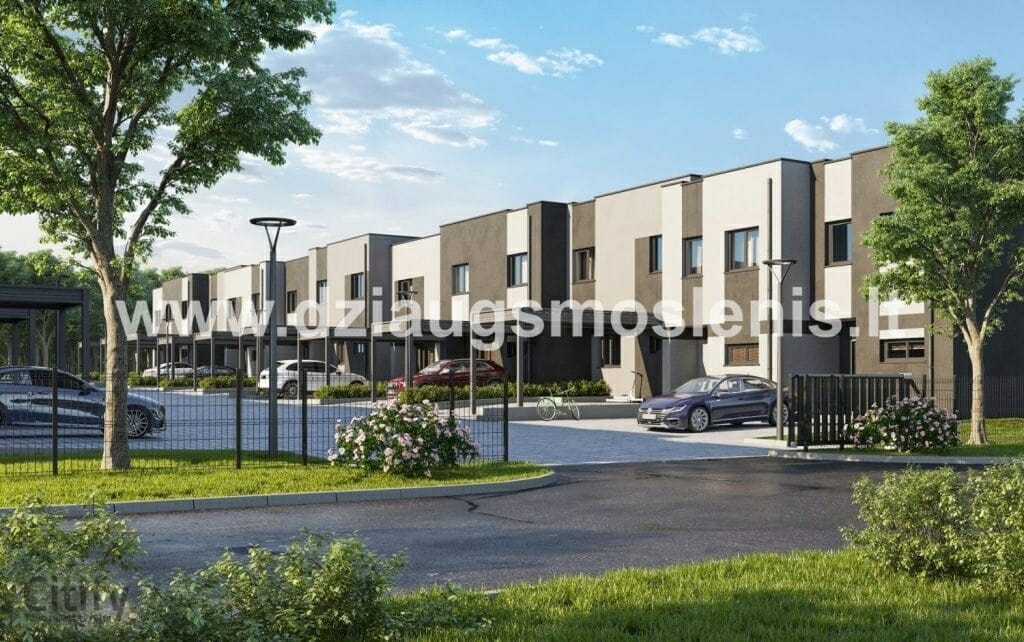 Džiaugsmo slėnis (Stasio Lozoraičio g. 35, 37, 39, 41, 45, 47, 49, 51) - Row housing - visualization