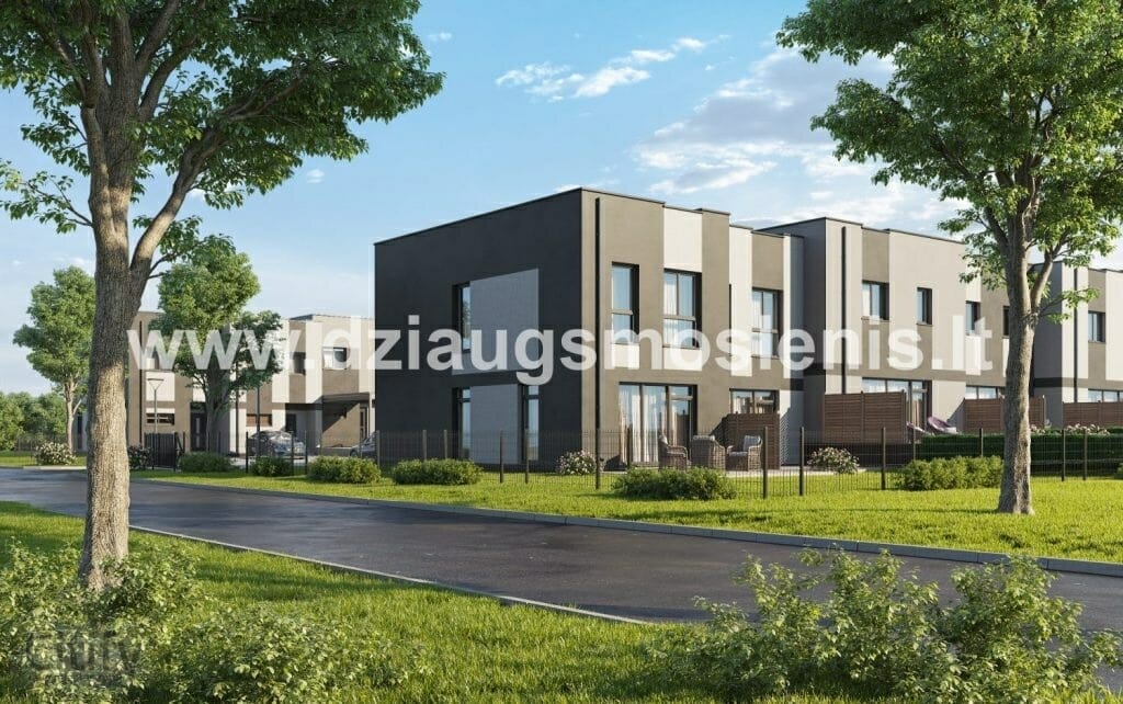 Džiaugsmo slėnis (Stasio Lozoraičio g. 35, 37, 39, 41, 45, 47, 49, 51) - Row housing - visualization
