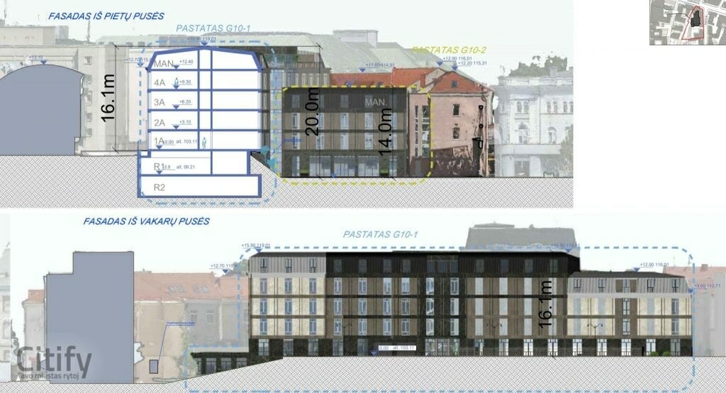 Gedimino pr. 10 (Gedimino pr. 10) - Viesnīca - vizualizācija