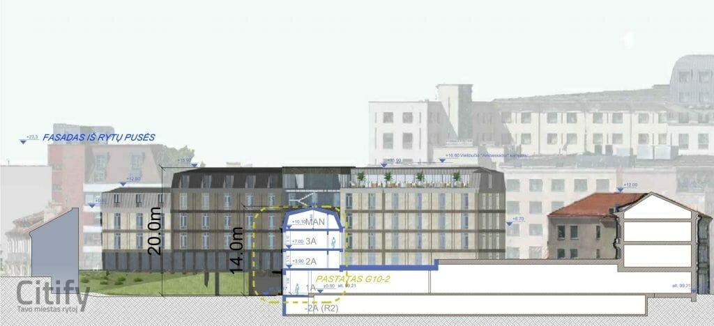 Gedimino pr. 10 (Gedimino pr. 10) - Viesnīca - vizualizācija