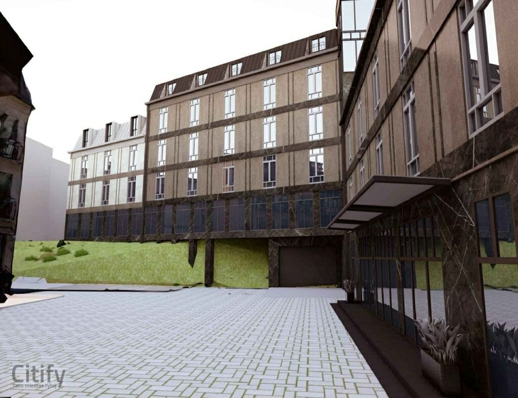 Gedimino pr. 10 (Gedimino pr. 10) - Viesnīca - vizualizācija