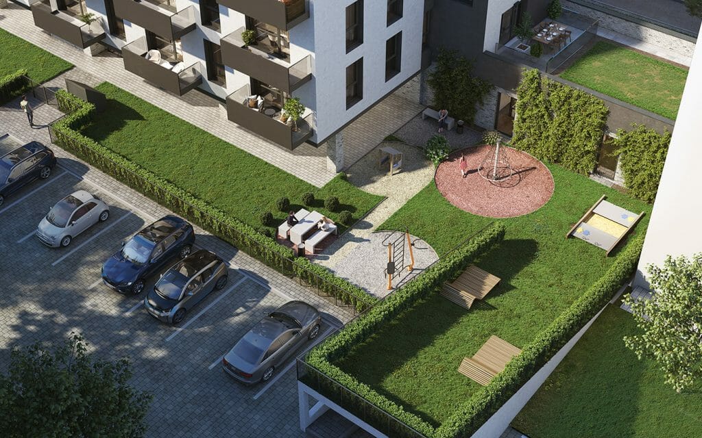 Kernavės aveniu 2 etapas (Kernavės g. 14) - Multi apartment - visualization