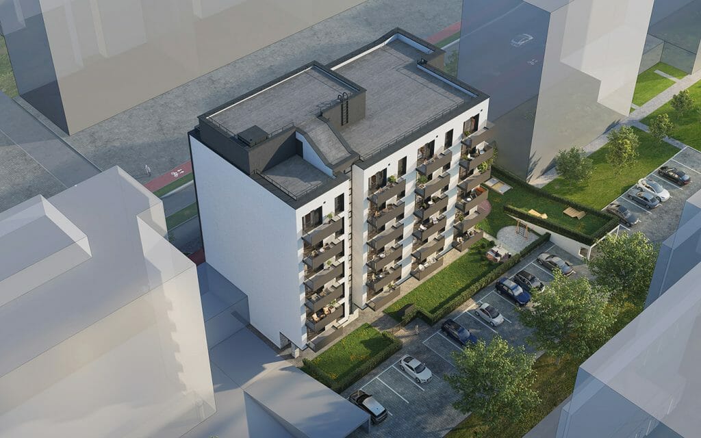 Kernavės aveniu 2 etapas (Kernavės g. 14) - Multi apartment - visualization