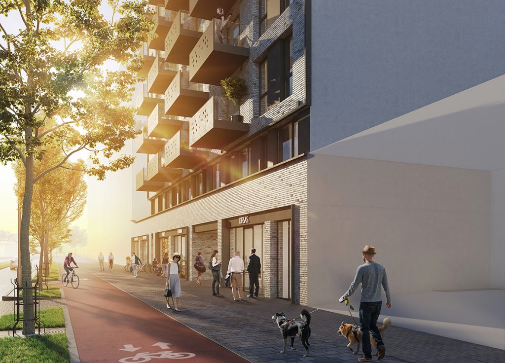 Kernavės aveniu 2 etapas (Kernavės g. 14) - Multi apartment - visualization