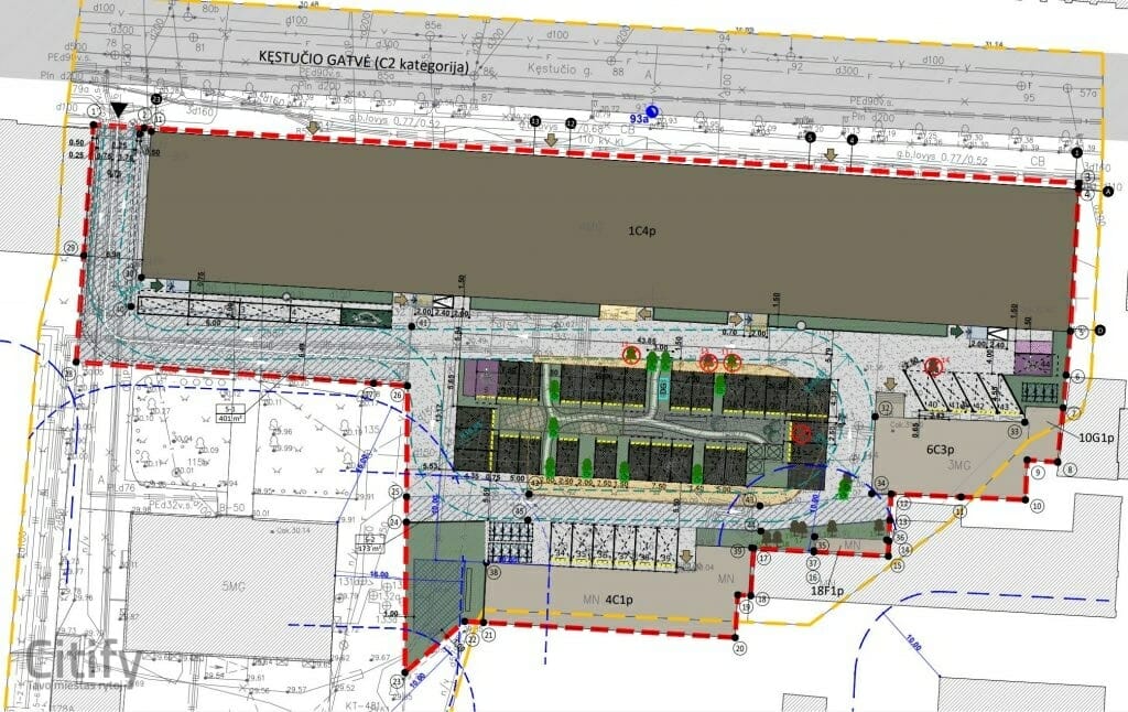 Kęstučio g. 27 (Kęstučio g. 27) - Multi apartment - visualization