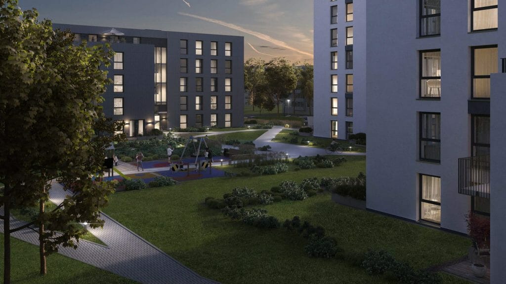 Life Story 3 etapas (Taikos pr. 57) - Multi apartment - visualization