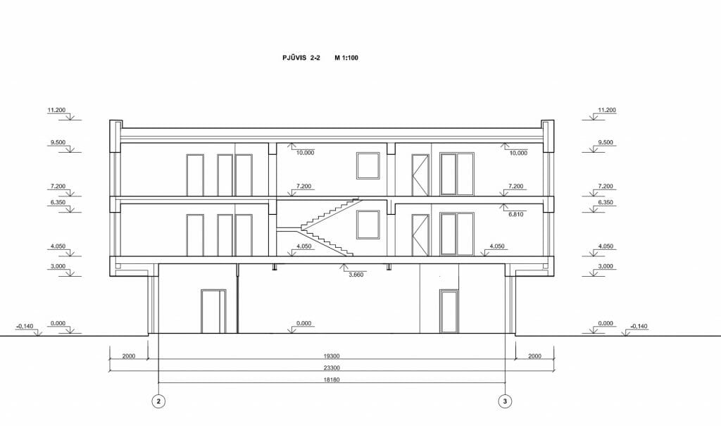 Prancūzų g. 58 (Prancūzų g. 58) - Multi apartment - visualization