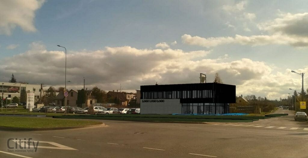 Simno g. 4 (Simno g. 4) - Office center - visualization