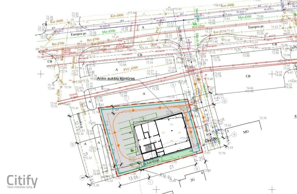 Simno g. 4 (Simno g. 4) - Office center - visualization