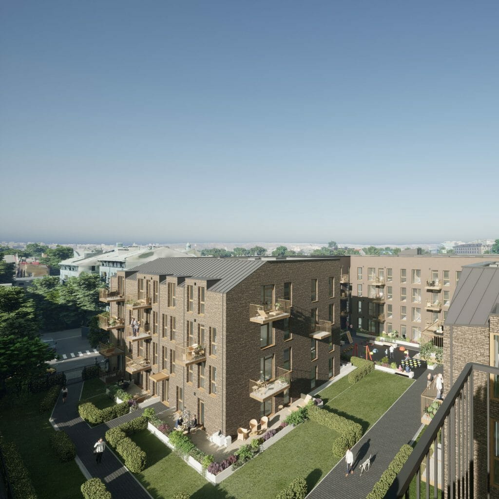 Šv. Stepono Baltas lapas (Šv. Stepono g. 33) - Multi apartment - visualization