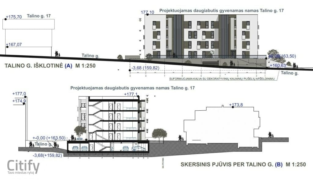 Talino g. 17 (Talino g. 17) - Multi apartment - visualization