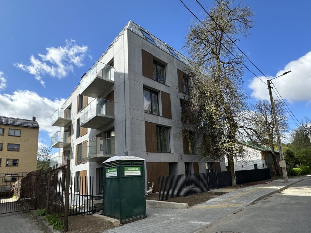 Vingio solo (S. Konarskio g. 30C) - Multi apartment - construction photos