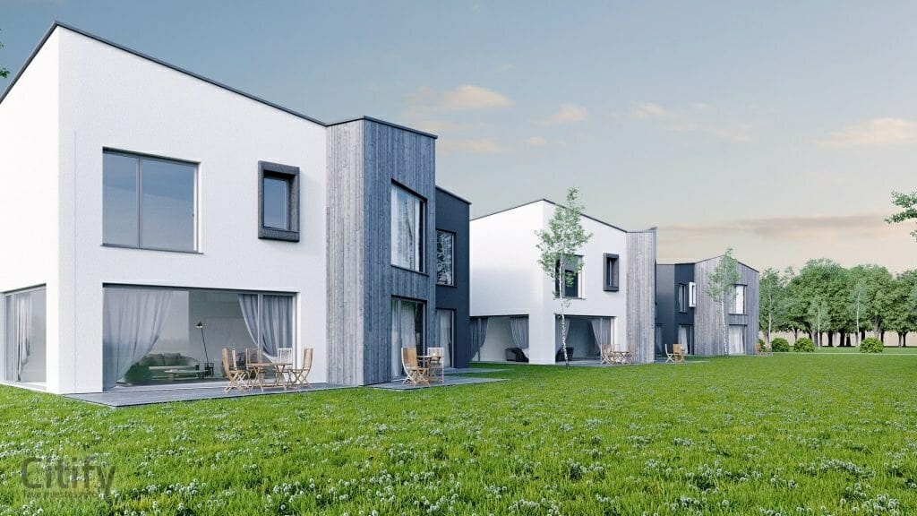 Kalnėnų TRIO 3 etapas (Albanų g. 36) - Row housing - visualization