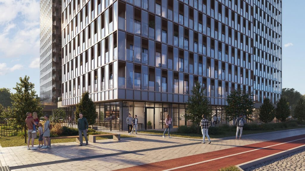 Skylum 2 etapas (Viršilų g. 6) - Multi apartment - visualization