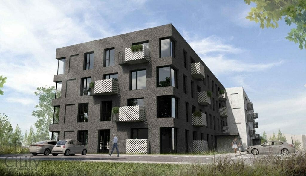 Gintaro apartamentai (V. Krėvės pr. 112A) - Multi apartment - visualization