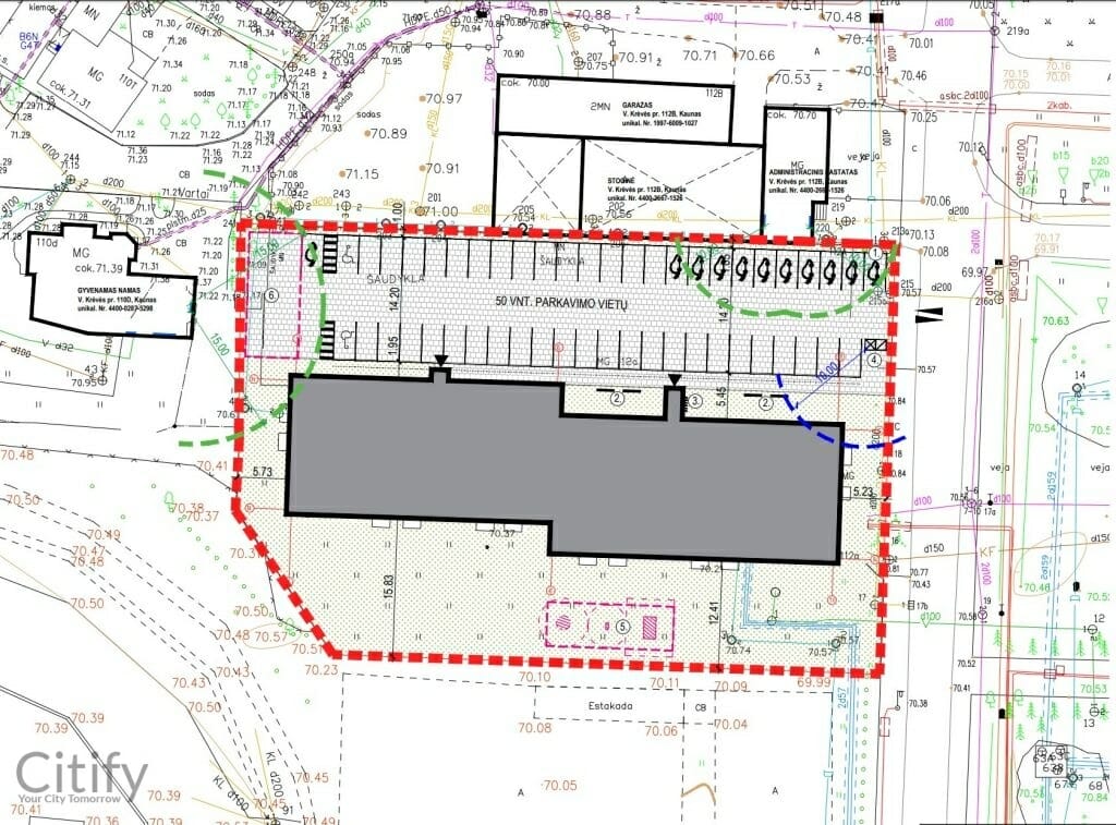 Gintaro apartamentai (V. Krėvės pr. 112A) - Multi apartment - visualization