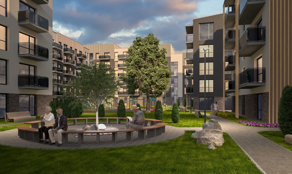 Eišiškių pl. 49 (Eišiškių pl. 49) - Co-living, Multi apartment - visualization