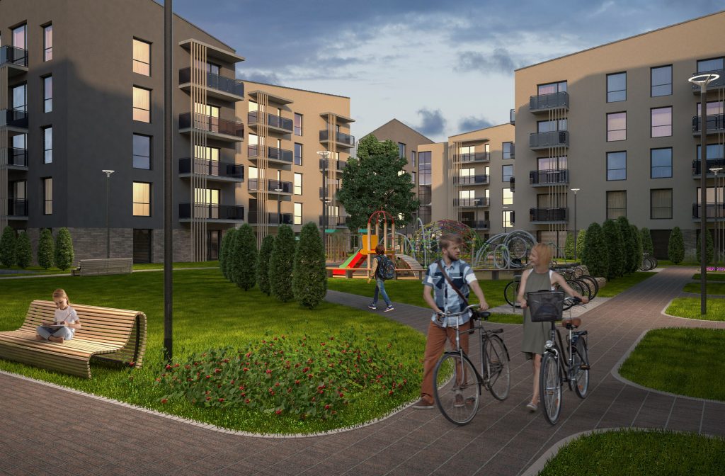 Eišiškių pl. 49 (Eišiškių pl. 49) - Co-living, Multi apartment - visualization