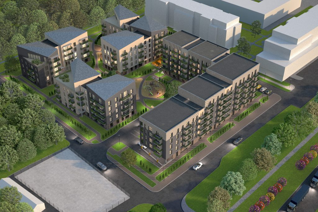 Eišiškių pl. 49 (Eišiškių pl. 49) - Co-living, Multi apartment - visualization