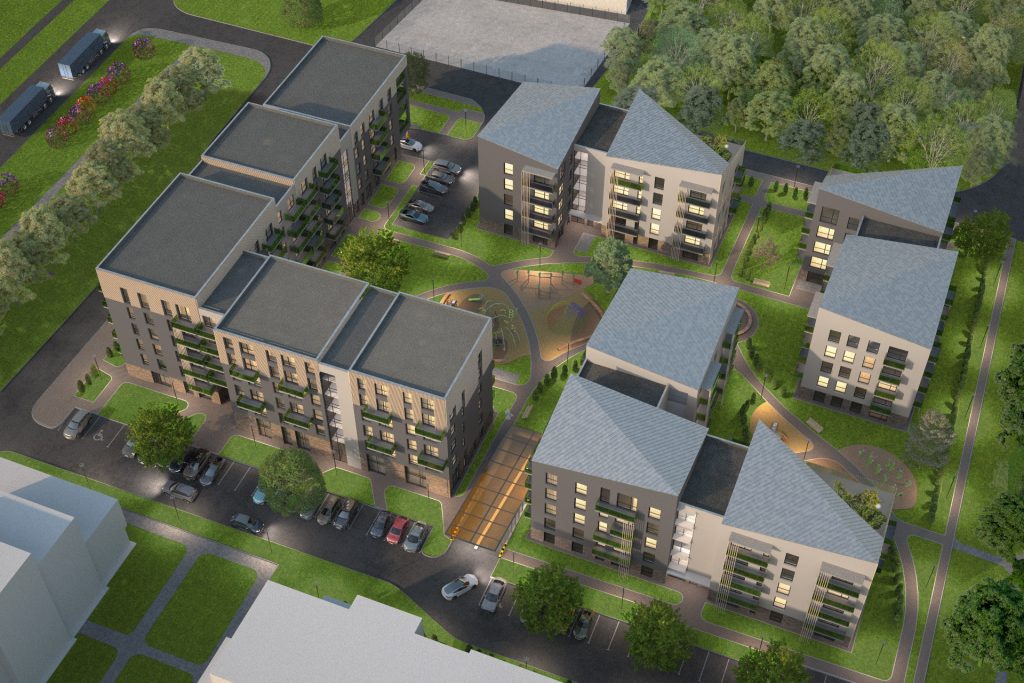 Eišiškių pl. 49 (Eišiškių pl. 49) - Co-living, Multi apartment - visualization