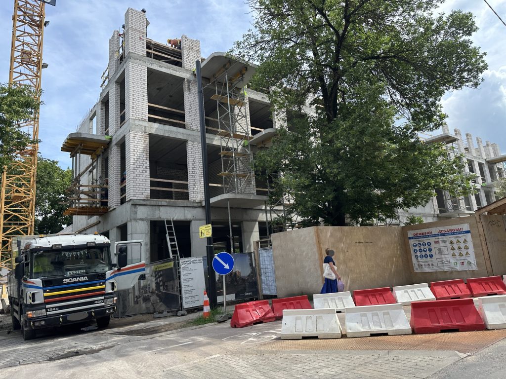 ALGIRDO MONO (Algirdo g. 12) - Multi apartment, Office center - construction photos