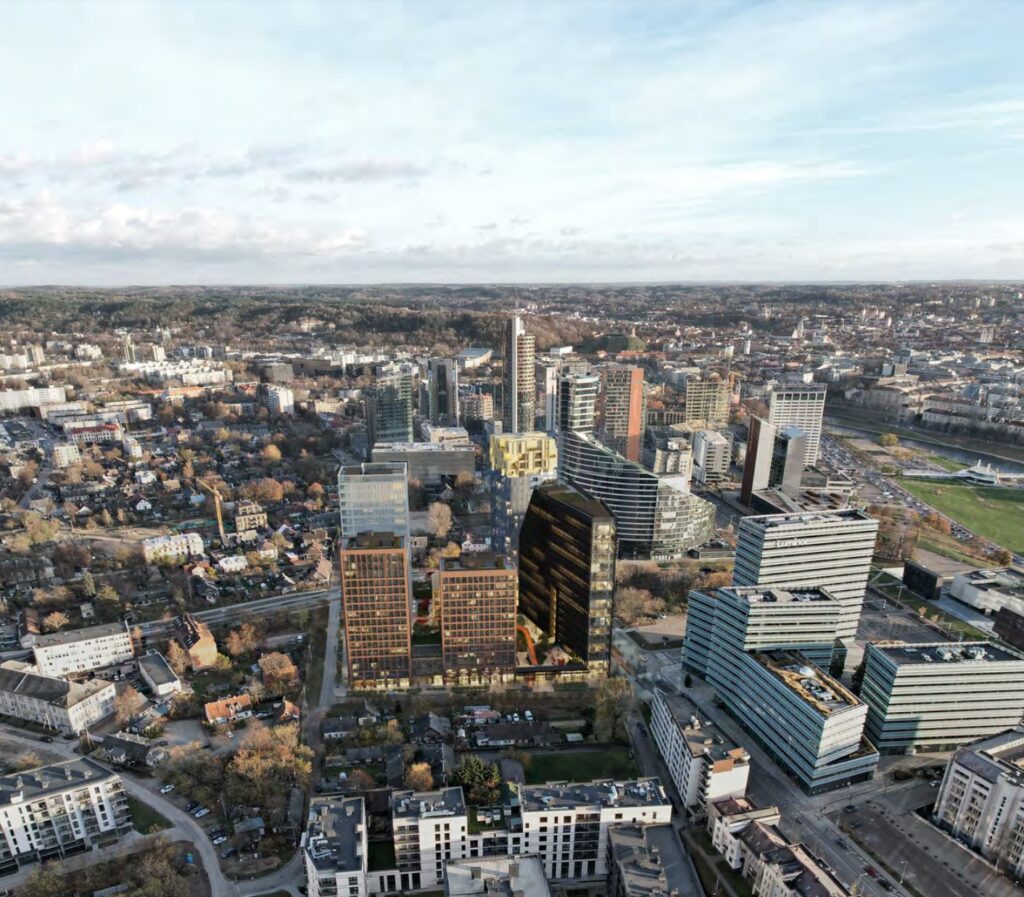 Horizontai (Releven) B korpusas (Lvivo g. 59) - Office center - visualization