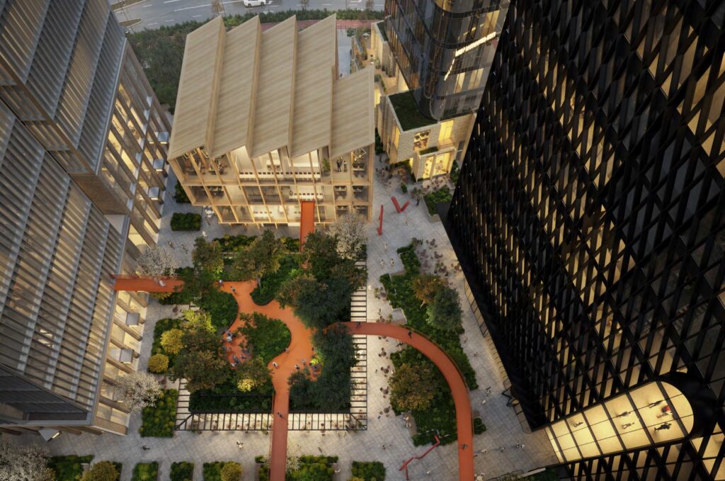 Horizontai (Releven) D korpusas (Lvivo g. 59) - Daudzdzīvokļu nams - vizualizācija