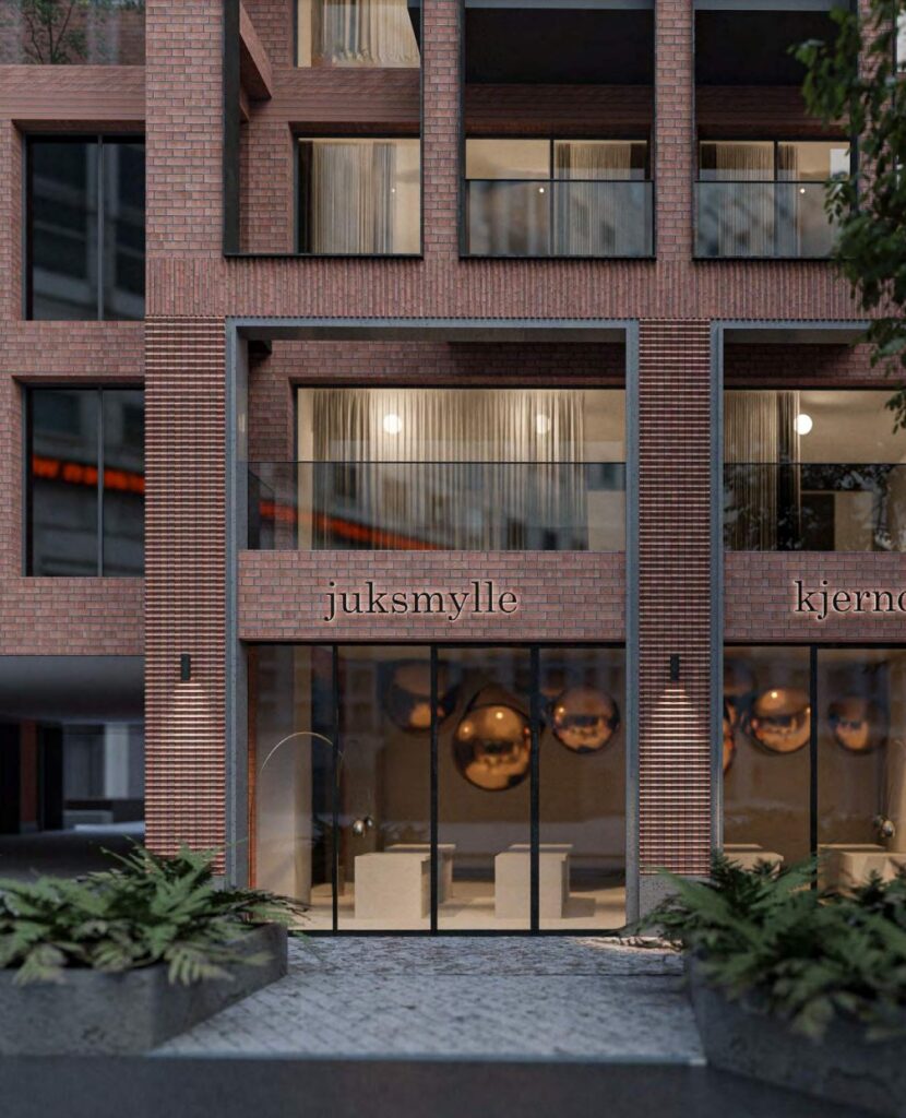 Horizontai (Releven) D korpusas (Lvivo g. 59) - Daudzdzīvokļu nams - vizualizācija