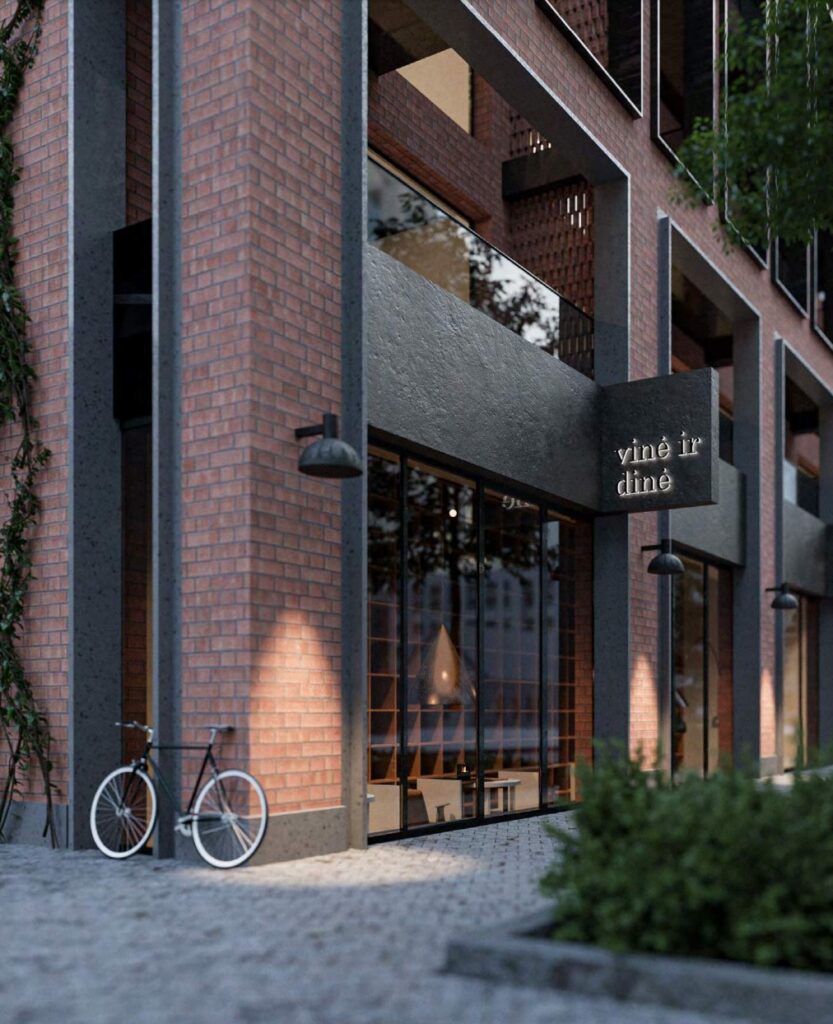 Horizontai (Releven) D korpusas (Lvivo g. 59) - Daudzdzīvokļu nams - vizualizācija