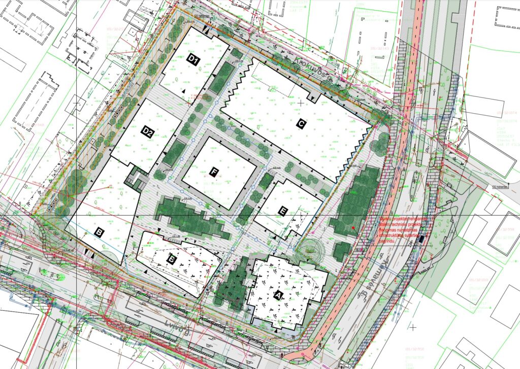 Horizontai (Releven) B korpusas (Lvivo g. 59) - Office center - visualization