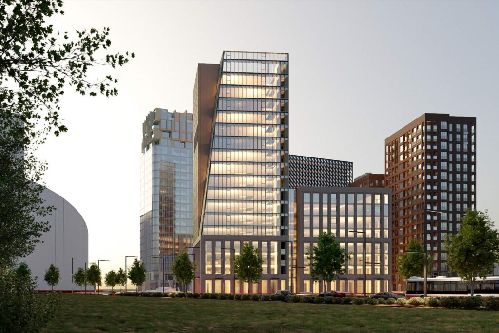 Horizontai (Releven) C korpusas (Lvivo g. 59) - Office center - visualization