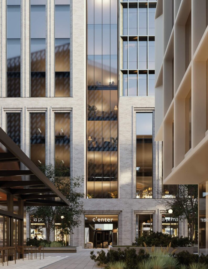 Horizontai (Releven) C korpusas (Lvivo g. 59) - Office center - visualization