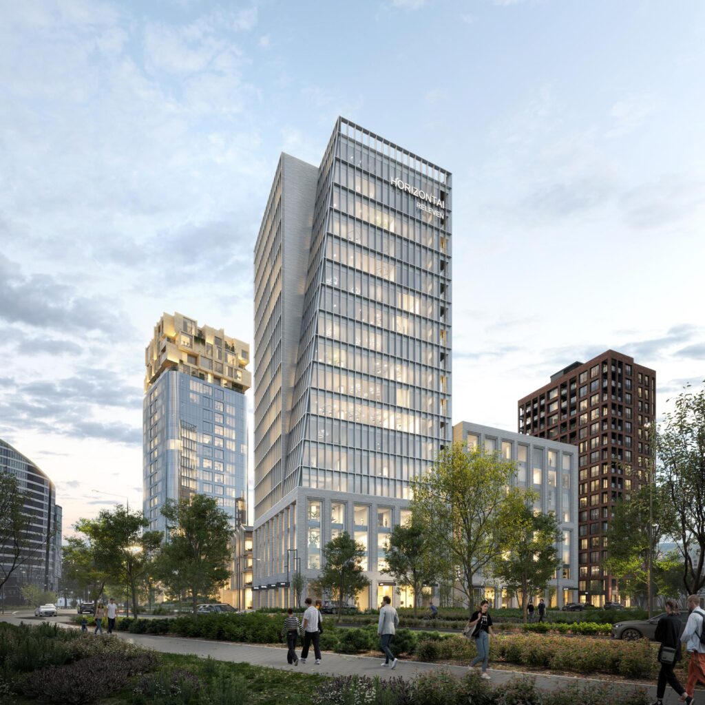 Horizontai (Releven) C korpusas (Lvivo g. 59) - Office center - visualization