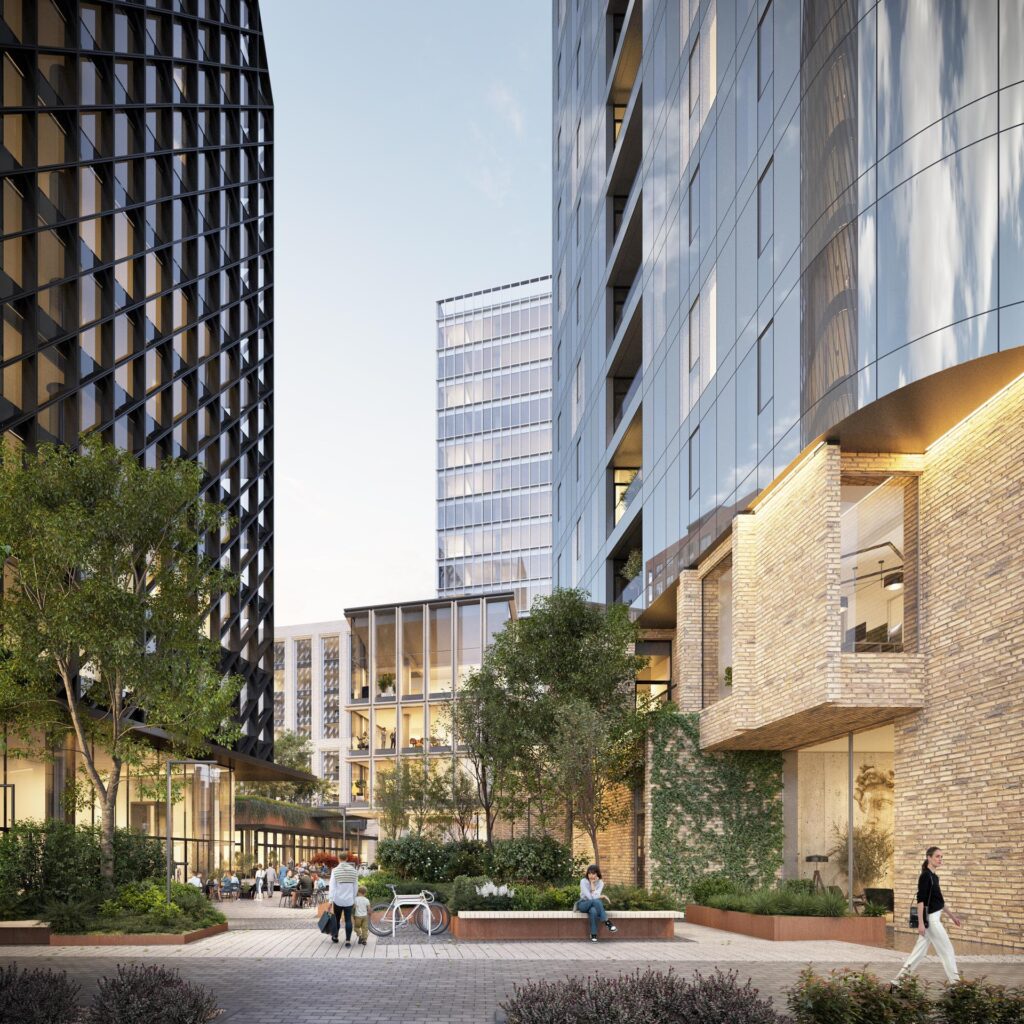 Horizontai (Releven) B korpusas (Lvivo g. 59) - Office center - visualization