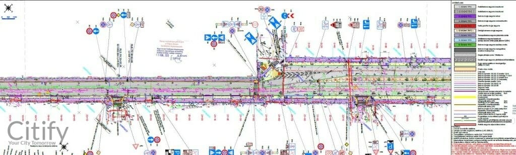 Aleksandra Čaka un Marijas ielas seguma atjaunošana (Aleksandra Čaka iela, Marijas iela) - Bike path, Road - visualization