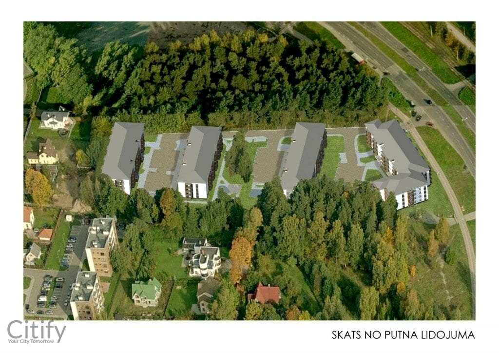 Annas Parks (Anniņmuižas bulvāris 19, 21) - Multi apartment - visualization