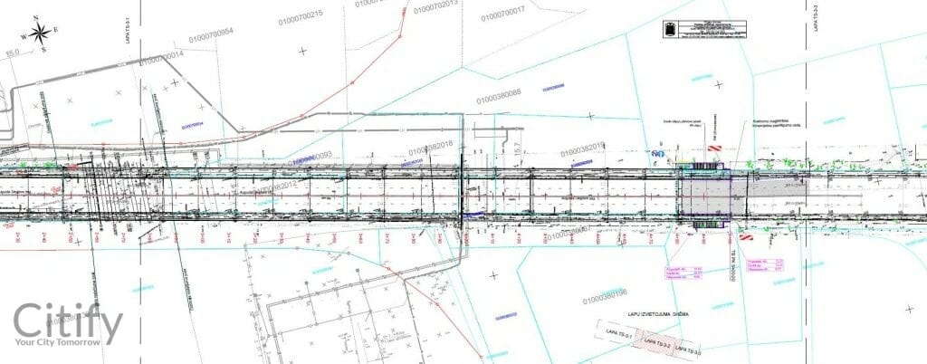 Augusta Deglava ielas pārvada pārbūve II kārta (Augusta Deglava iela) - Ceļš - vizualizācija