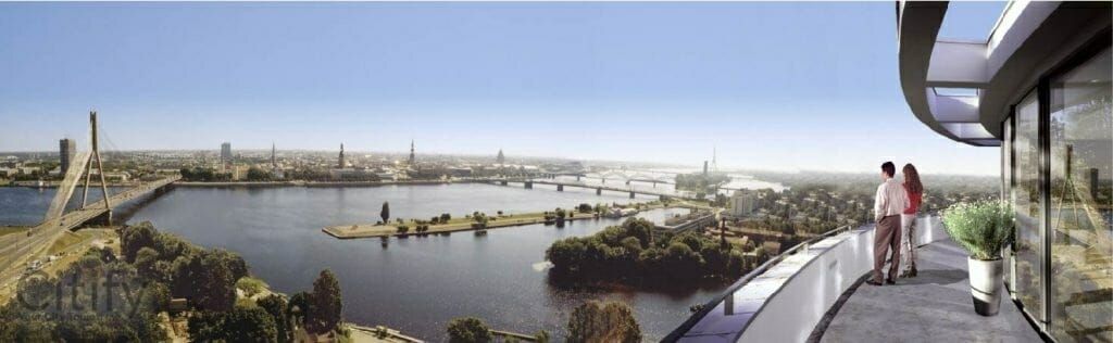 Da Vinci (Balasta dambis 3) - Multi apartment - visualization