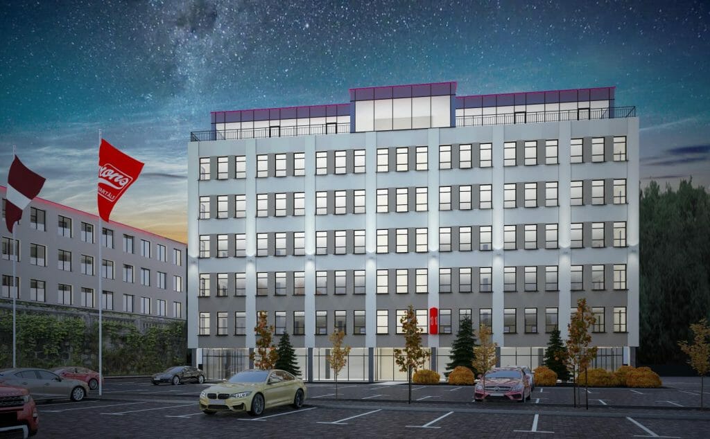 Barons Kvartāls - Brīvības iela 155 (Brīvības iela 155) - Office center - visualization