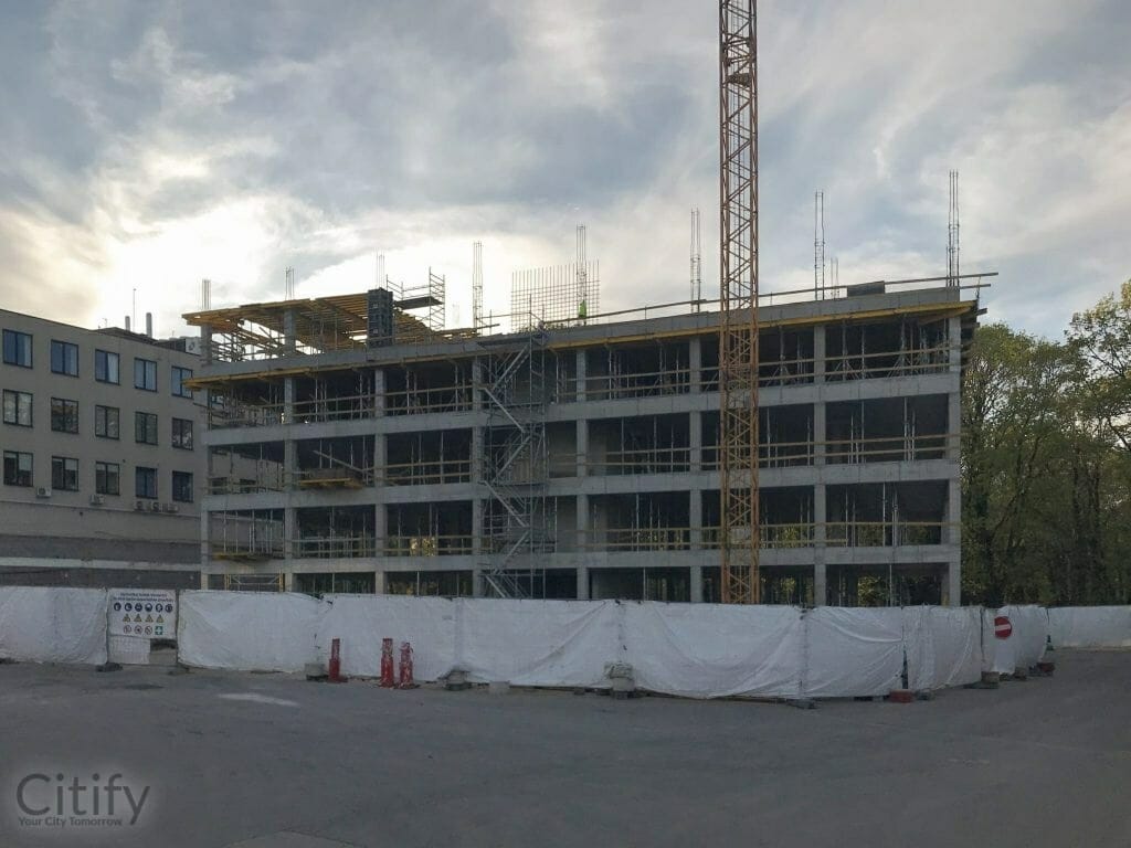 Barons Kvartāls - Brīvības iela 155 (Brīvības iela 155) - Office center - construction photos