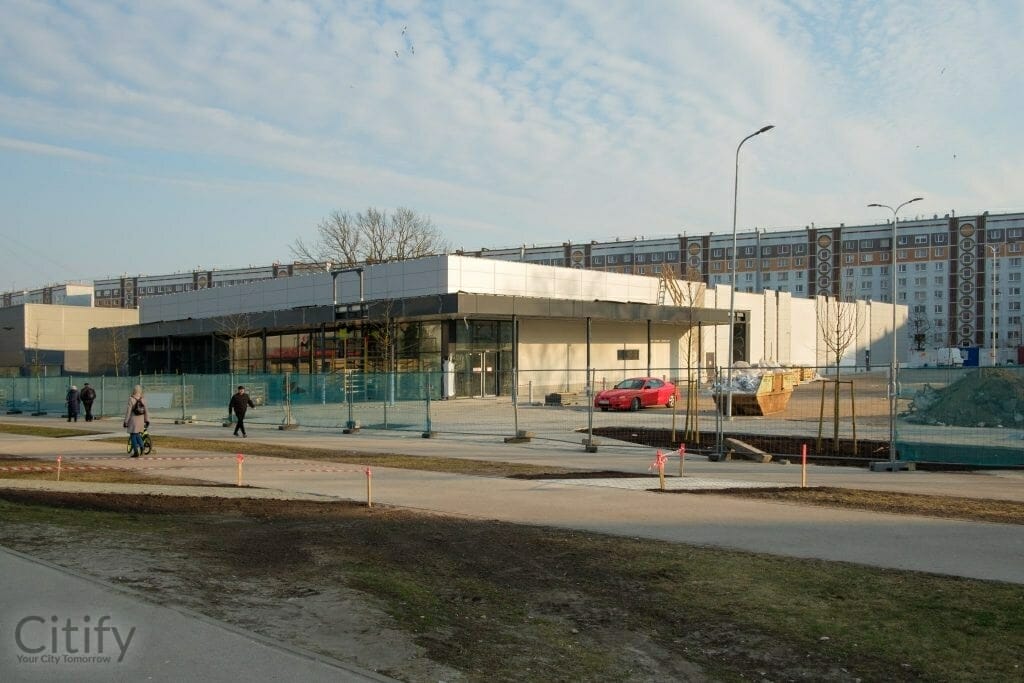 Lidl Augusta Deglava iela (Augusta Deglava iela 160) - Food store - construction photos